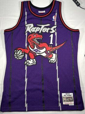 Mitchell & Ness Men Raptors Tracy Mcgrady Hardwood Classics 98-99 Swingman Sz M